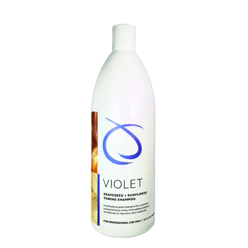 Sunlights Violet Toning Shampoo 32oz large bottle hair care Pasadena Aveda salon