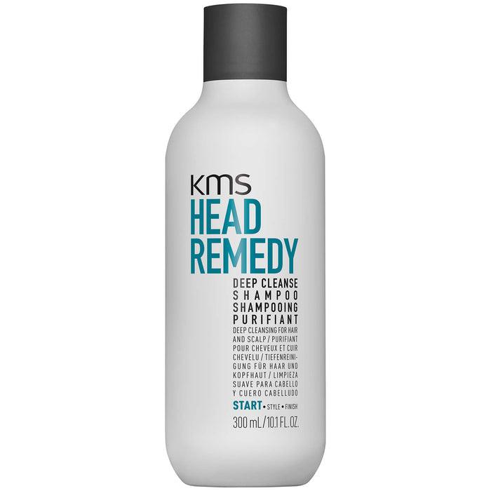 KMS Head Remedy Deep Cleanse Shampoo front bottle at Pasadena Aveda salon