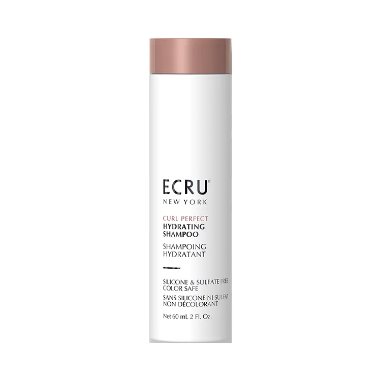 ECRU New York Hydrating Shampoo 2oz travel size bottle for dry hair at Pasadena hair salon