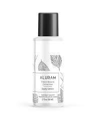 Aluram Body Moisturizer 2oz travel size skin care from Pasadena hair salon