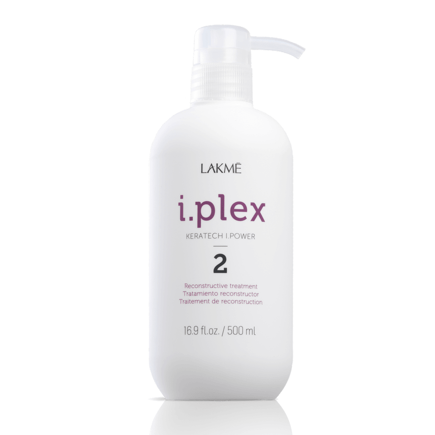 Lakme I Plex 2 Keratech I Power 16.9oz bottle for hair strengthening at Pasadena hair salon