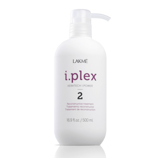 Lakme I Plex 2 Keratech I Power 16.9oz bottle for hair strengthening at Pasadena hair salon
