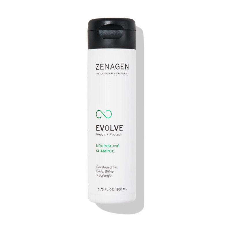 Zenagen Evolve Nourish Shampoo bottle hair care Pasadena salon