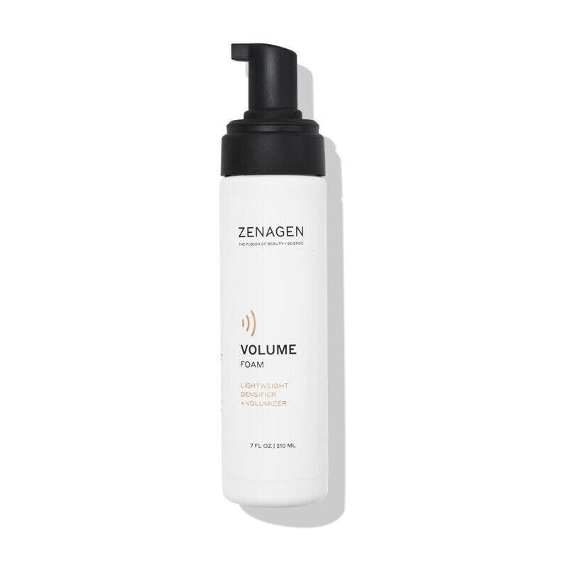 Zenagen Volumizing Foam detail shot showing foam texture for hair volume in Pasadena