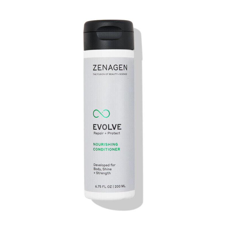 Zenagen Evolve Nourish Conditioner bottle front view hair care Pasadena salon
